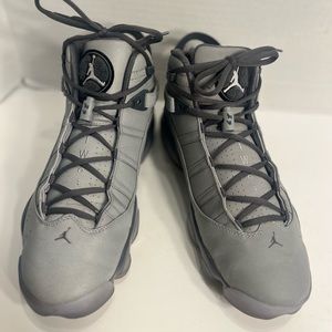 Air Jordan Mens 6 Rings 3M CW4641-001 Sneakers 2020 Silver Shoes Size 12